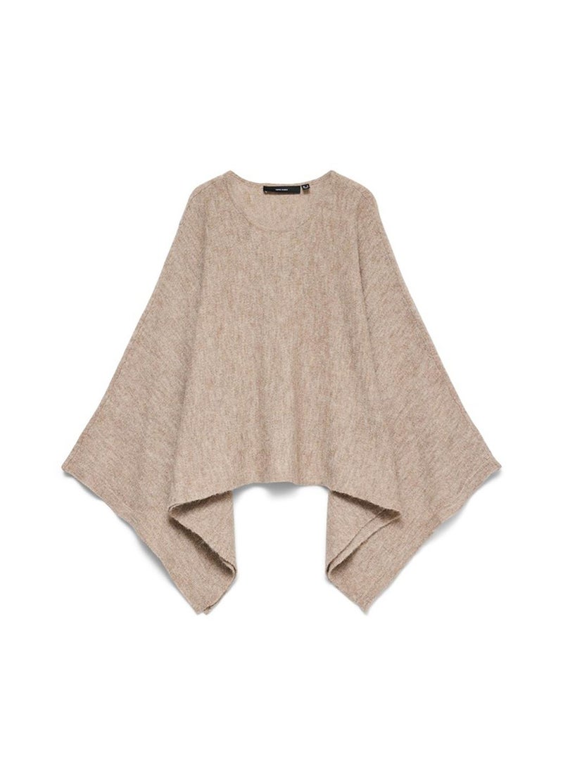 VERO MODA VMISLA Long Sleeve O-Neck Type Cape - Image 5
