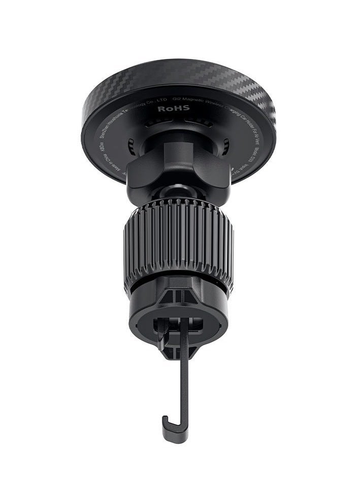 ACEFAST Fast Qi2 Wireless Charger Magnetic Car Holder D33 – Magnetic Mount for Fast Wireless Charging, Compatible with iPhone, Samsung & Qi-Enabled Devices, Adjustable Angle, Secure Phone Hold for Cars, Easy Installation - Image 4