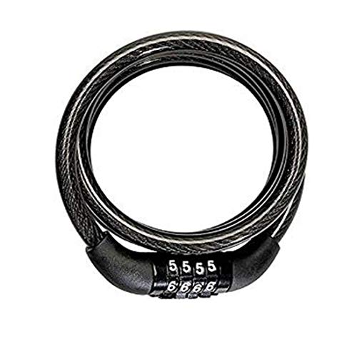 PANCIKAA Number Metallic Cable Lock for Helmet, Bike, Bicycle | Multipurpose Anti-Theft Wire 4 Digits Number Locks | Security Tools for Two Wheeler | PVC Coating Locker Chain - Image 4