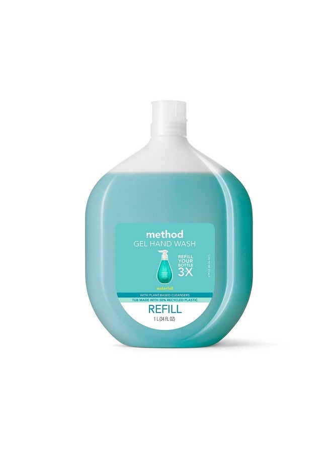 Method Gel Hand Soap Refill Variety Pack Pink Grapefruit Waterfall 34 Oz Each 2 Ct - Image 5