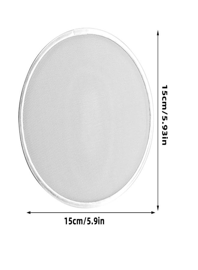 أموسفون غطاء شبكي لحماية المقلاة الهوائية من تناثر الزيت، مصنوع من الفولاذ المقاوم للصدأ، يحافظ على نظافة المقلاة الهوائية، مقاس 6 × 6 بوصة - Image 2