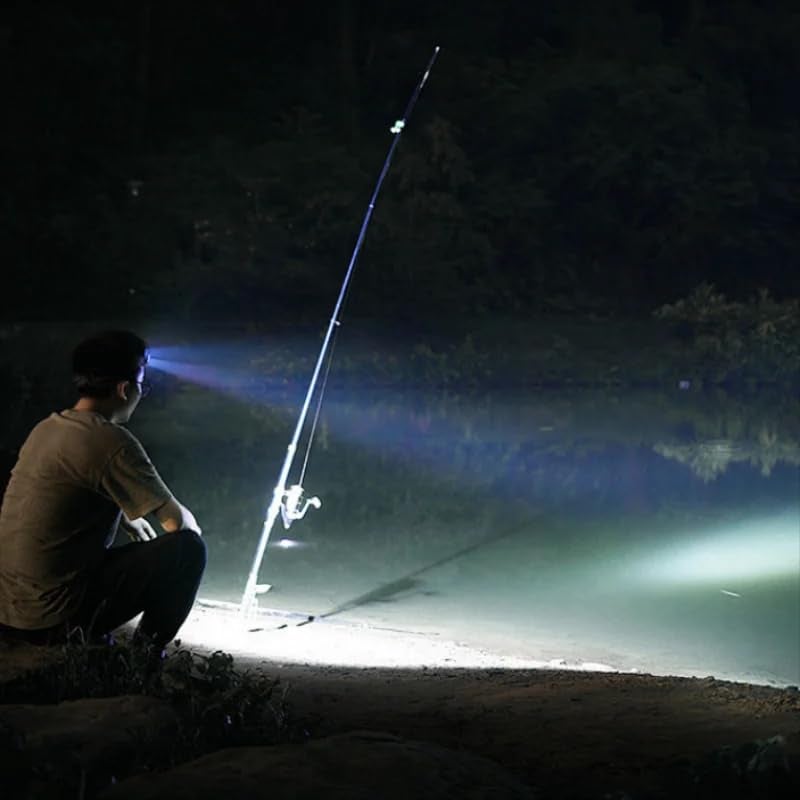 Linist Super Bright LED Zoom Head Lamp – Rechargeable Head Torch with Telescopic Zoom, 3 Modes (Strong/Weak/SOS), Type-C Charging, Waterproof Outdoor Headlight for Camping, Hiking - Image 5