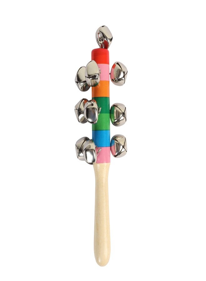 DIETURY Wooden Baby Rattle Set of 3 for Newborn Babies | Natural Handmade Wooden Teether & Musical Sound Toys | Non-Toxic Safe Sensory Development Toys for Infants & Toddlers (0-24 Months) - Image 4