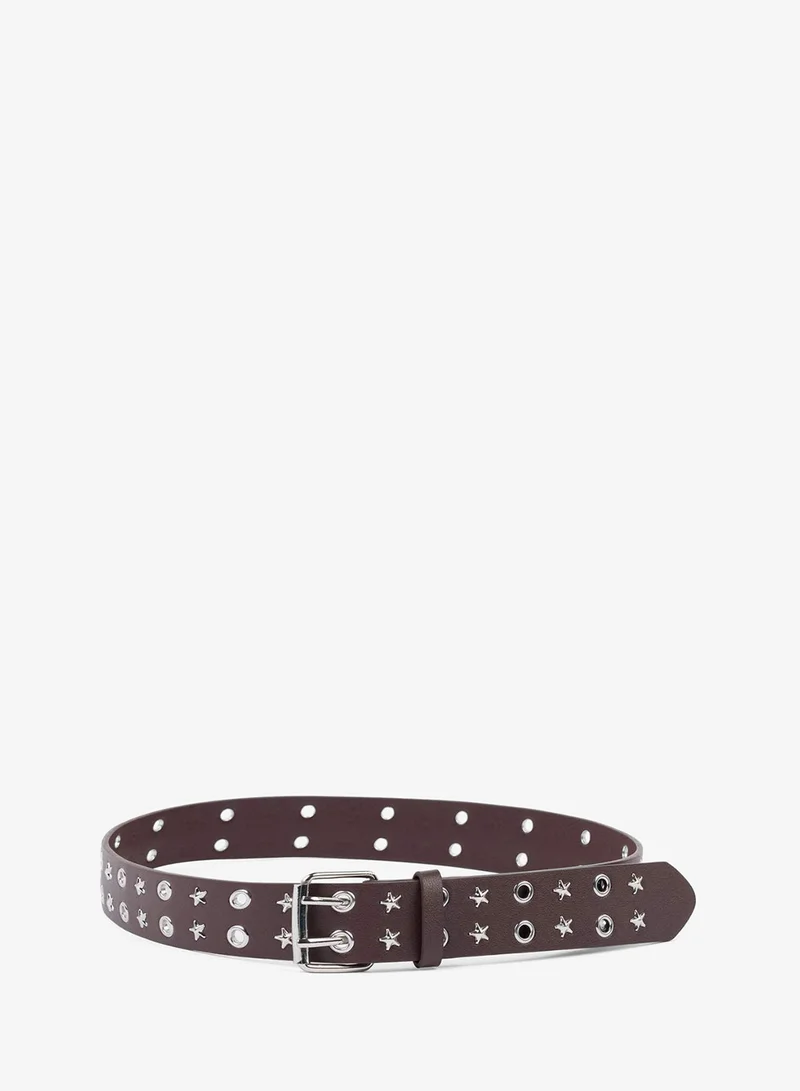 Defacto Woman Rectangle Clasp Faux Leather