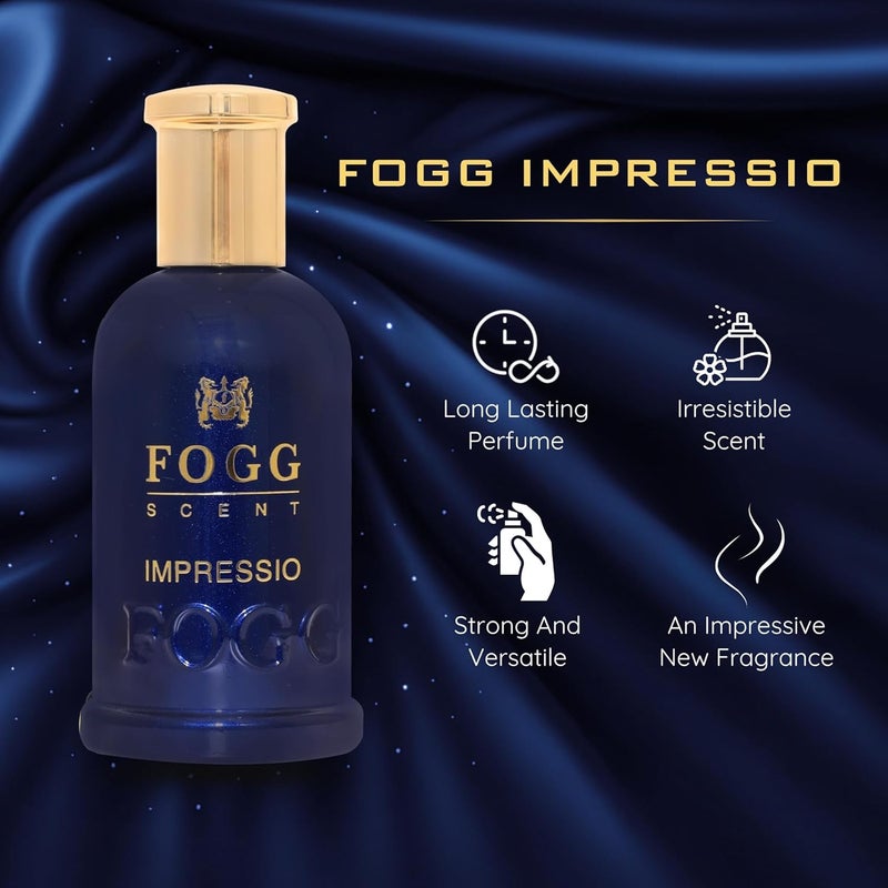 Fogg Scent Impressio For Men Eau de Parfum, 100 ml - Image 4