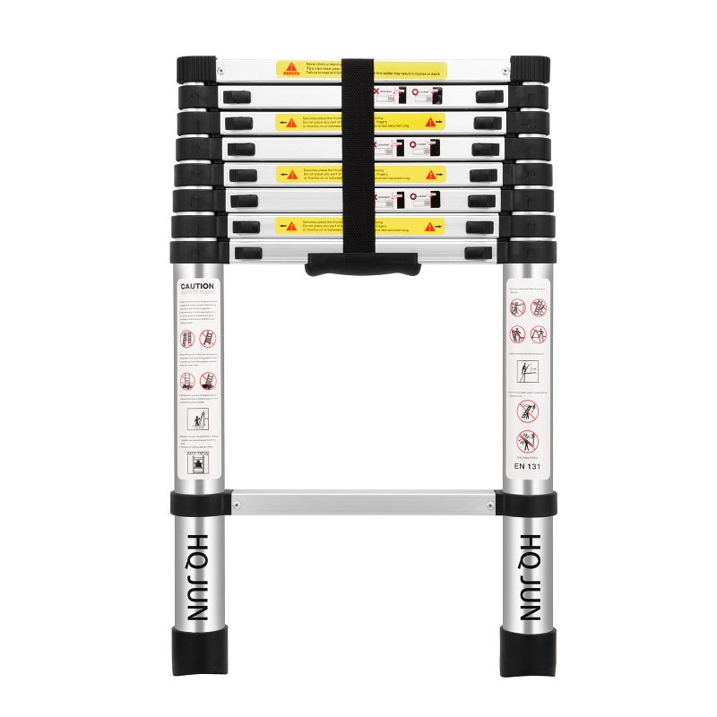 85Ft26M Telescoping LaddersEN131Standards MultiPurpose Folding Aluminum Extension Ladder