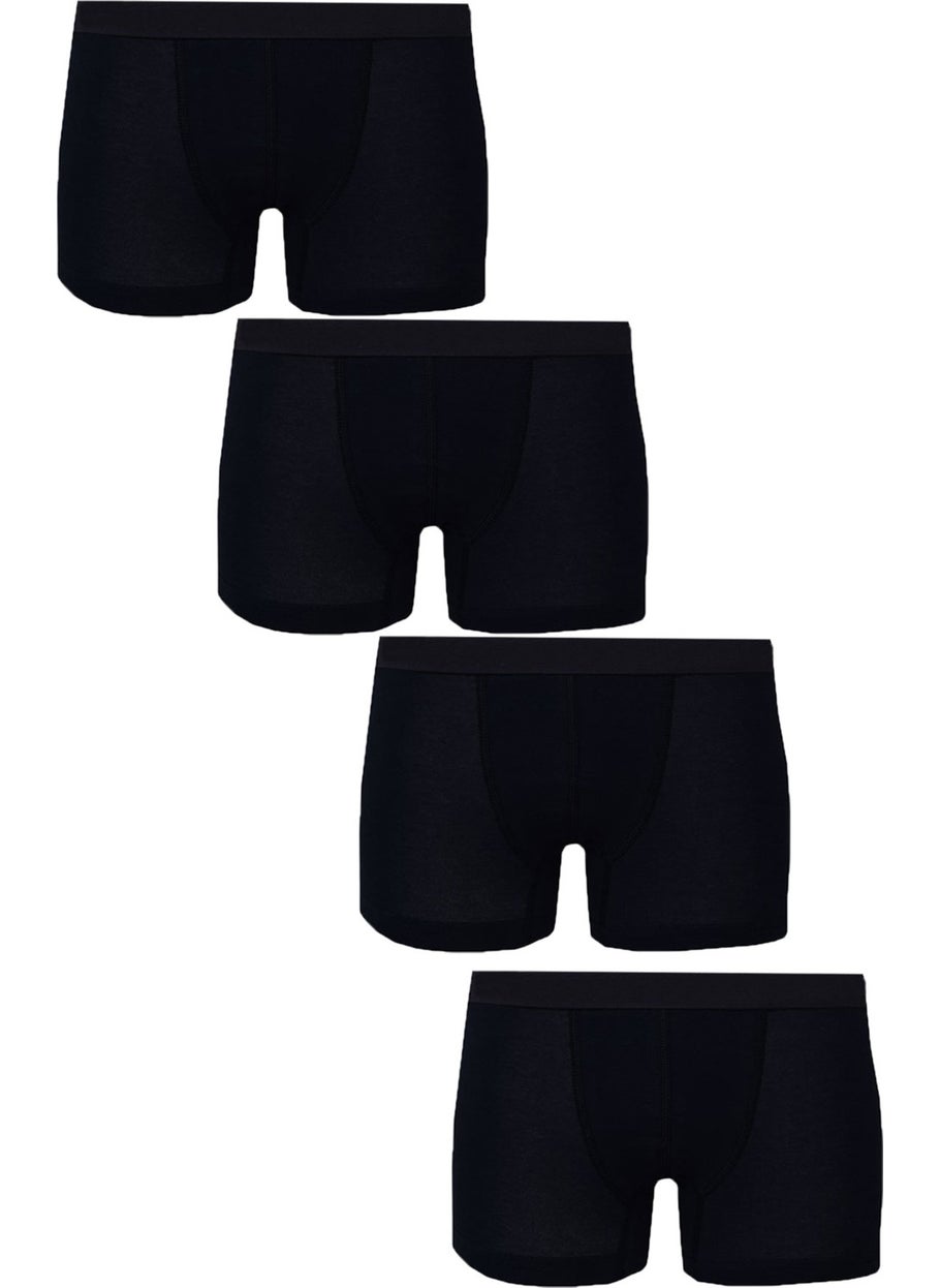 Hepsine Rakip - Competing All 4-Piece Men's Lycra Boxer Thin Economical Cotton Bottom Panties - Image 1