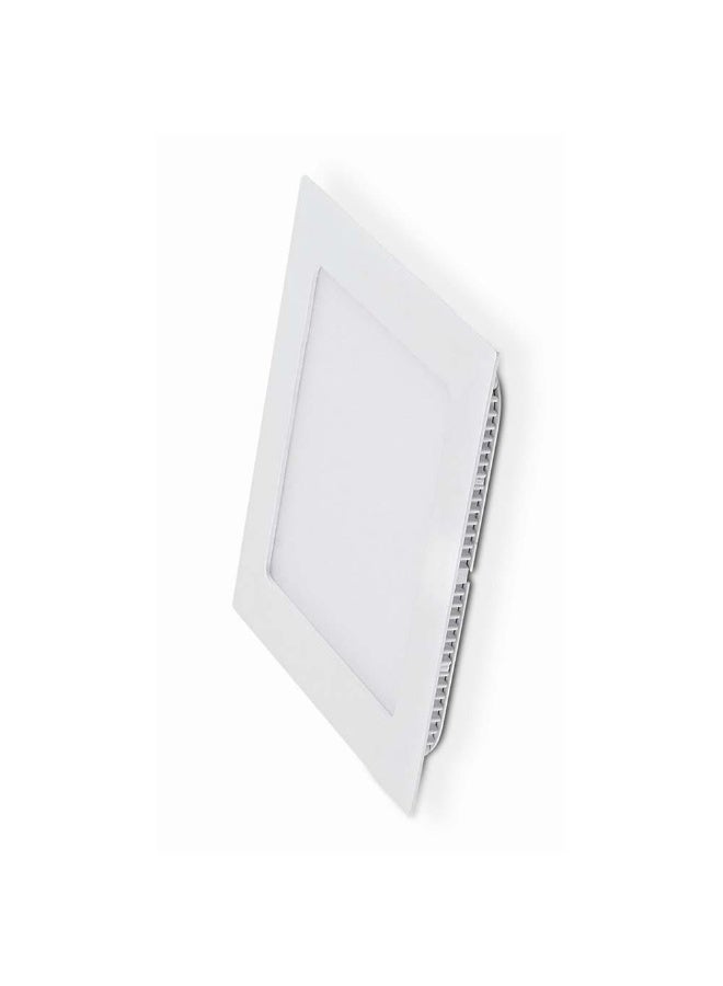 Milano Harmony 12W Square LED Panel Light 6500K, 170x22mm Ceiling Fitting With 5-Year Warranty For Indoor Spaces - Image 1
