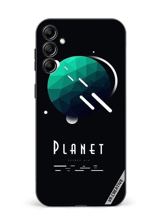 VR CREATIVE Protective Case Cover For Samsung Galaxy A34 Planet Design Multicolour - Image 1