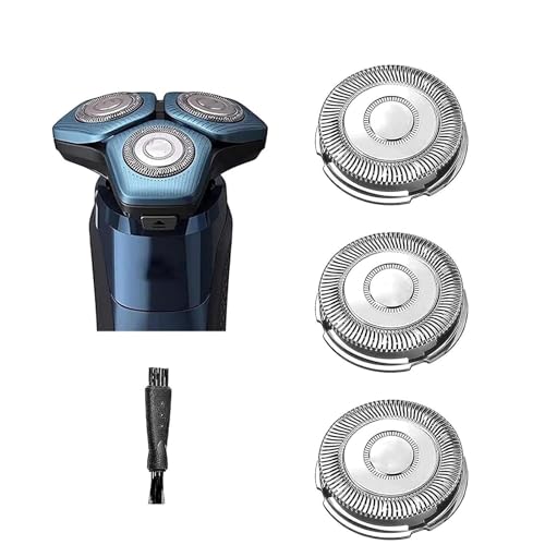 Suleto SH70/71 Replacement Heads Blades Compatible with Phillips Series 7000 Shavers, SH70 Replacement Blades Compatible with phililp Series 7000 Razor Shaver Heads for 7500 7530 S7370, 3-Pack Upgrade - Image 1