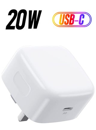 For iPhone Charger Type C PD 20W Fast USB C Charger iPhone Fast Charger Head Type-C Charger Plug Universal Travel Adapter USB-C Plug Compatible for iPhone 14 Pro Max/14 Pro/14 Plus/14/13/12/11,etc