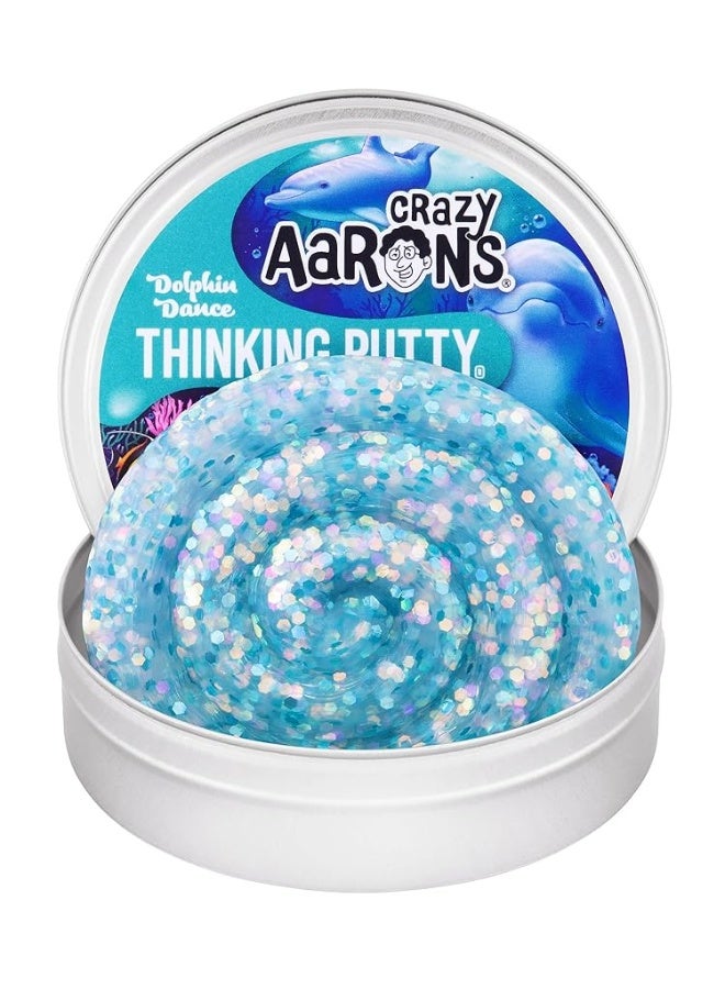 CRAZY AARONS Crazy Aaronâ€™s Dolphin Dance Thinking Putty - Blue Swirl Sensory Play Putty - Non-Toxic - Never Dries Out - Creative Toy Fun for Ages 3+ - Image 5