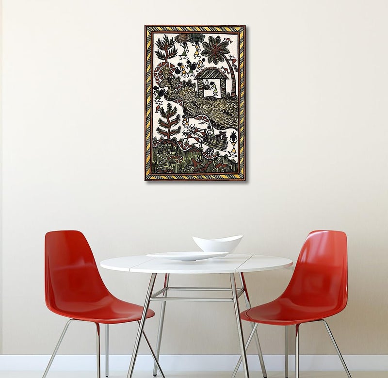 Tamatina Modern Art Abstract Art Canvas Painting e7 - Image 2