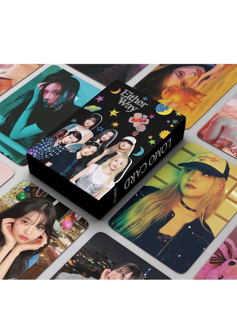 New IVE MINE An YuJin Jang Won Young LOMO Card Either Way 55PCS