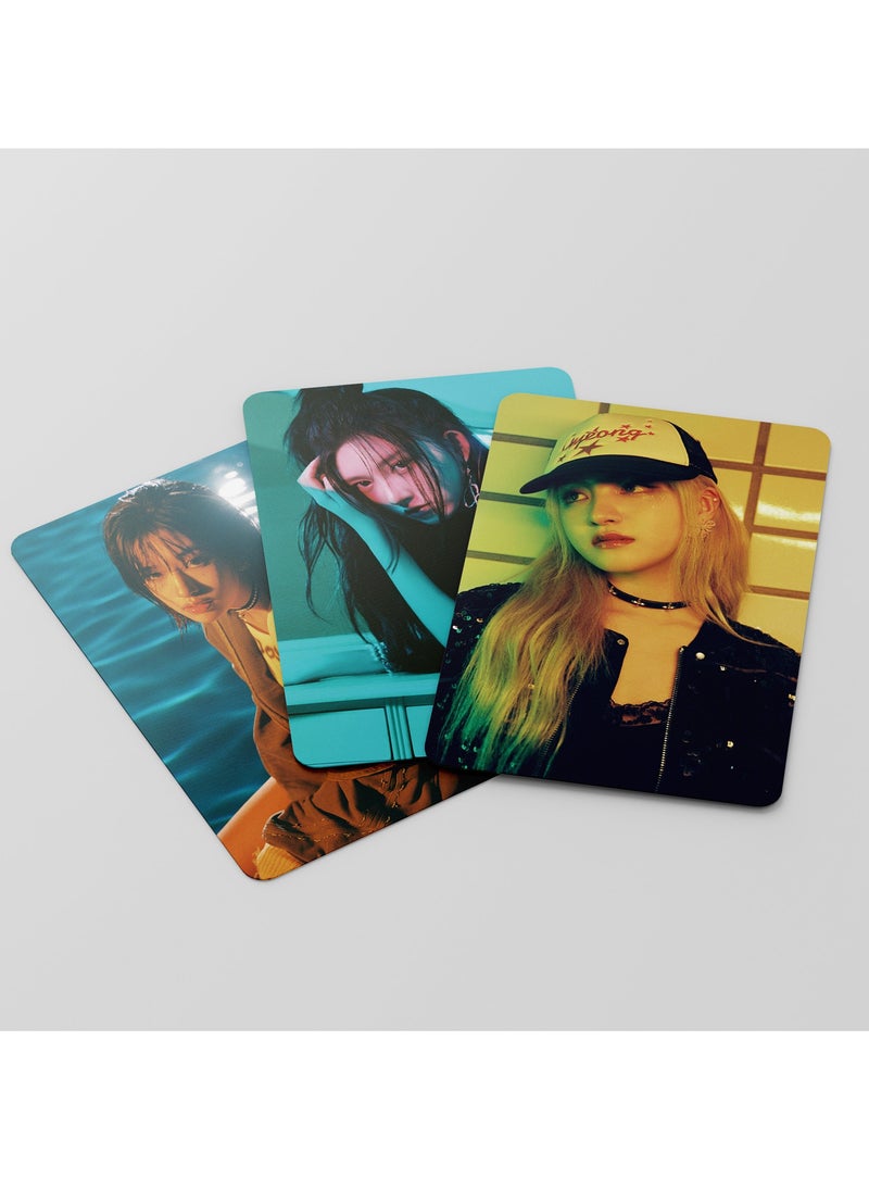 New IVE MINE An YuJin Jang Won Young LOMO Card Either Way 55PCS