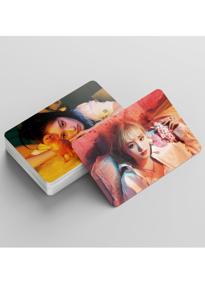 New IVE MINE An YuJin Jang Won Young LOMO Card Either Way 55PCS