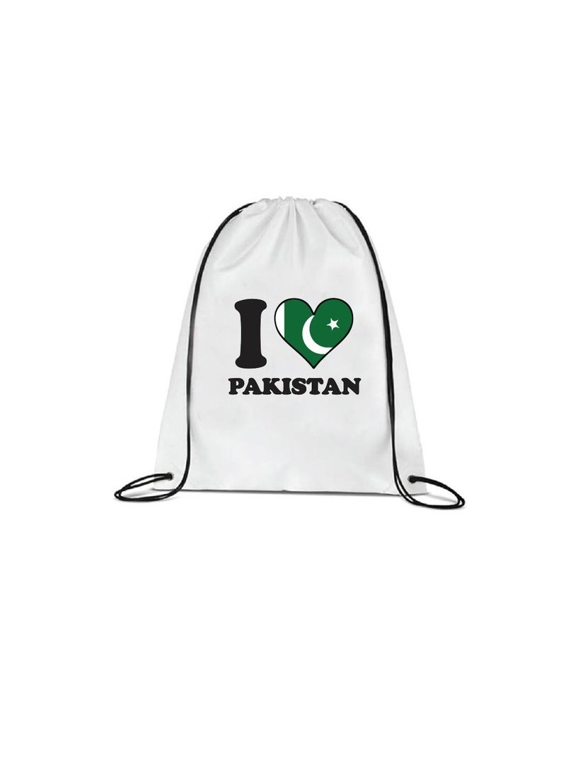 مجموعة مشجعي رياضة الكريكيت الباكستانية - عبوة مكونة من 3 قطع - قبعة مطرزة وحقيبة برباط وعلم يدوي - مثالية للمباريات والمناسبات والاستخدام اليومي - مثالية لعشاق الرياضة - Image 3