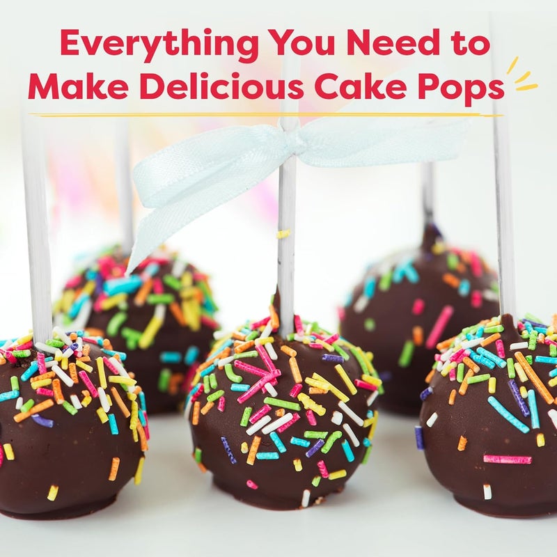 Baketivity DIY Cake Pop Baking Kit for Kids - Premeasured Ingredients, Decorating Supplies - Image 5