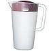 Good Cook Goodcook 10659 1/2 Gallon Plastic Straining Pitcher Square Lid with 3 Strainers and Close No Spill, - Image 2