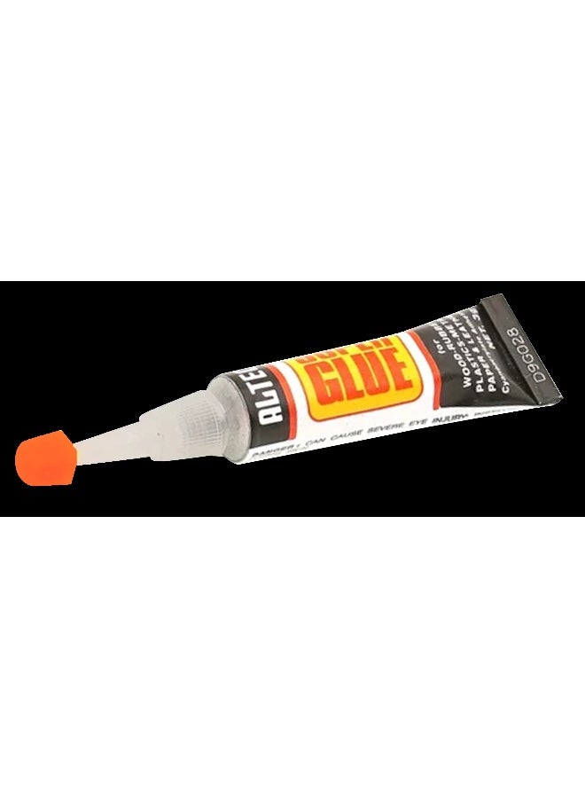 ALTECO غراء فائق السرعة، عبوة من 2، روابط معدنية مطاطية خشبية سيراميكية قوية، 3 جرام - Image 2