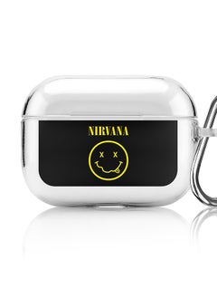 Classic Clear printed Case for Apple AirPods Pro 2nd Generation Thin Transparent Cover [Designed for Apple AirPods Pro 2nd Generation] - Nirvana