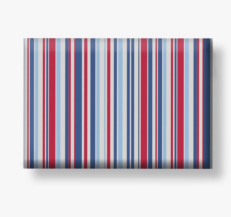 Dovetail Bark Barcode Candy Cane & Candy Floss Gift Wrapping Papers Combo of 4 Sheets - Image 4