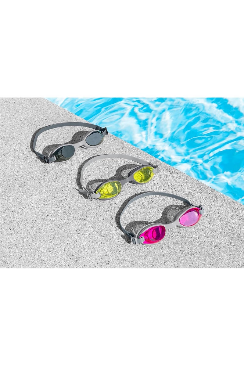 بست واي نظارات سباحة ريسورج من Bestway – مناسبة لعمر +14 – تصميم عشوائي - Image 3