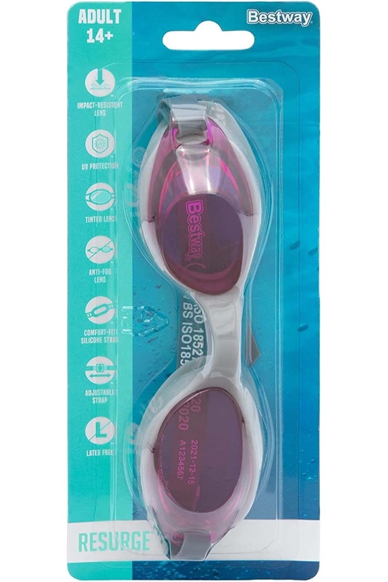بست واي نظارات سباحة ريسورج من Bestway – مناسبة لعمر +14 – تصميم عشوائي - Image 4