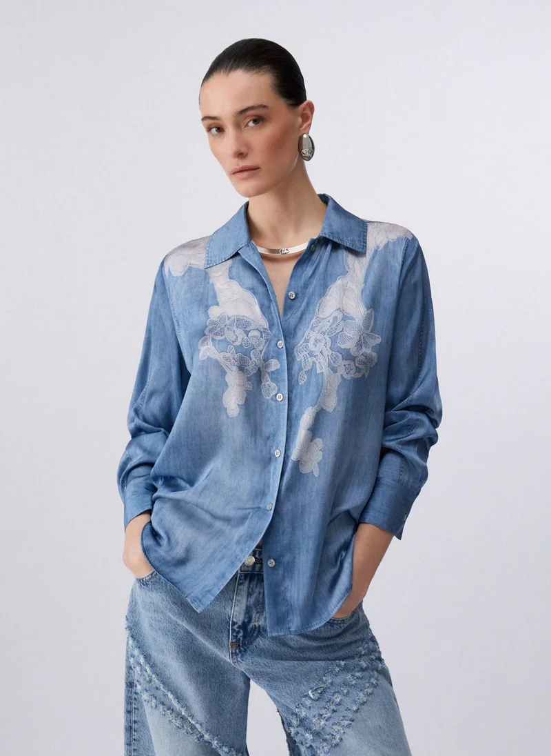 Liu Jo Digital-Print Shirt