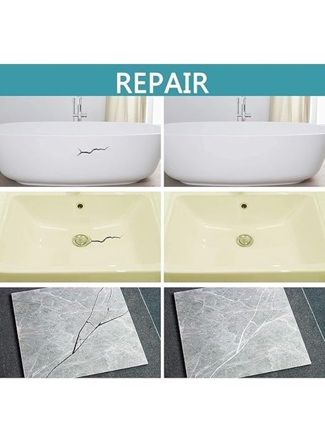 Biella White Ceramic Spray For Bathtub And Tile Restoration  Crack Filling And Coating For Bathtubs, Washbasins, Ceramic Statues, And Household Items -400 Ml  - Image 3