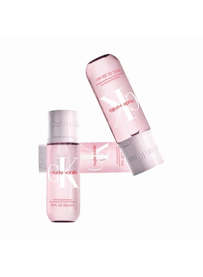 CALVIN KLEIN Nude Vanilla Unisex Hair & Body Perfume Mist 236ml - Image 5