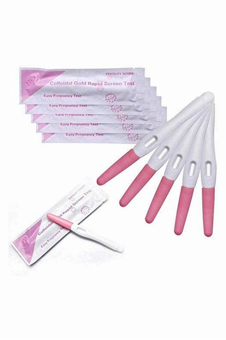 ULHYC Pregnancy Test - Household HCG Testing Early Pregnancy Test Pen, Female Pregnancy Detection 5Pack - Image 5