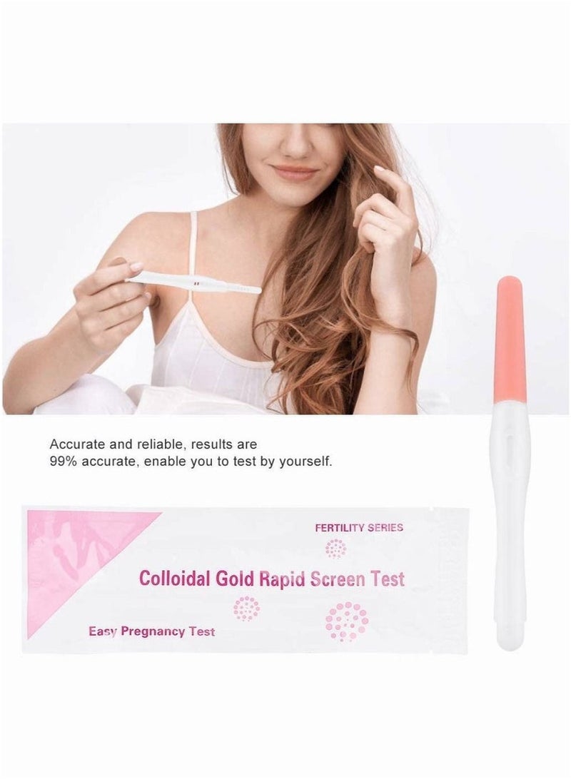 ULHYC Pregnancy Test - Household HCG Testing Early Pregnancy Test Pen, Female Pregnancy Detection 5Pack - Image 2