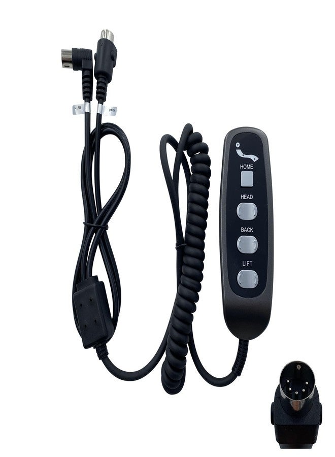 Kariwust 7 Button 5 Male Pin Remote Kaidi Model KDH130-001 Lift Chairs Power Recliner Hand Control Replacement - Image 1