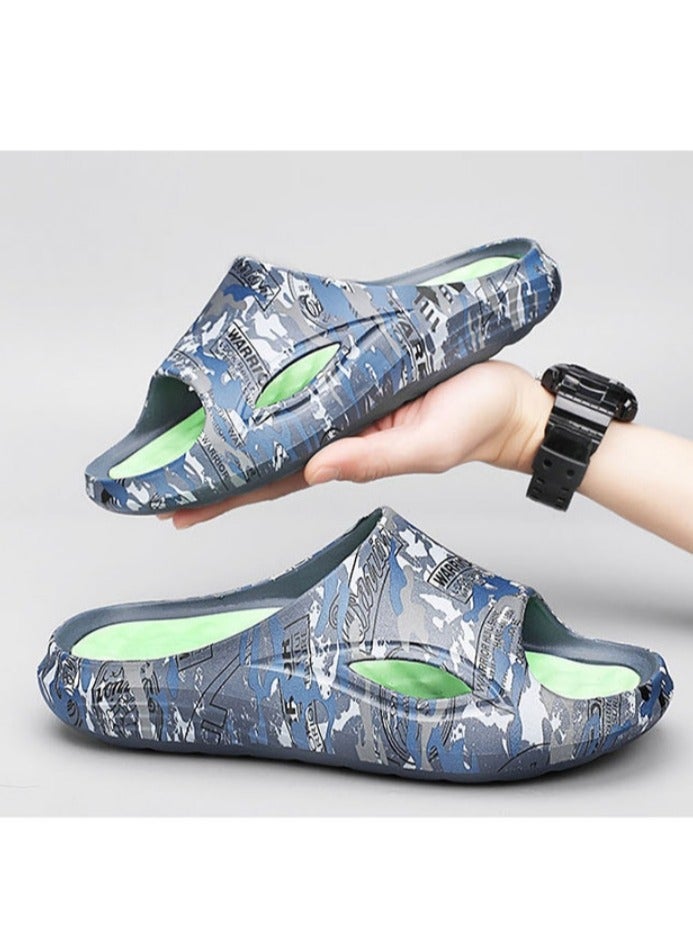 Warrior Fashion Thick Sole Slippers For Indoor And Outdoor Wear - Image 2