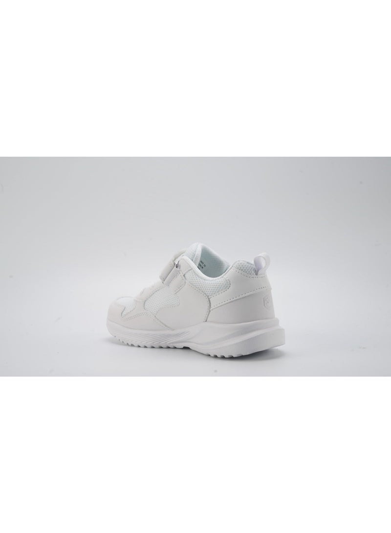 Lumberjack Unisex Kids School Shoes White Hook & Loop Strap Lightweight Sports School Sneakers for Boys & Girls - Image 3