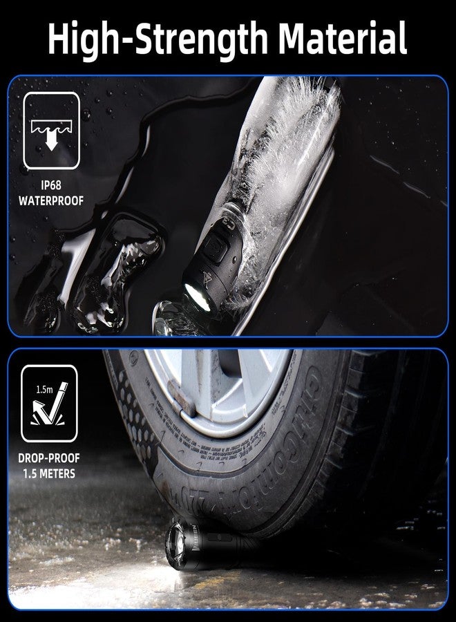 WUBEN C3 Rechargeable Flashlight 1200 High Lumens Super Bright, LED Tactical Flashlights, Powered EDC Flash Light IP68 Waterproof, 6 Light Modes for Camping, Emergency, Outdoor, Rescue, Inspection - Image 3