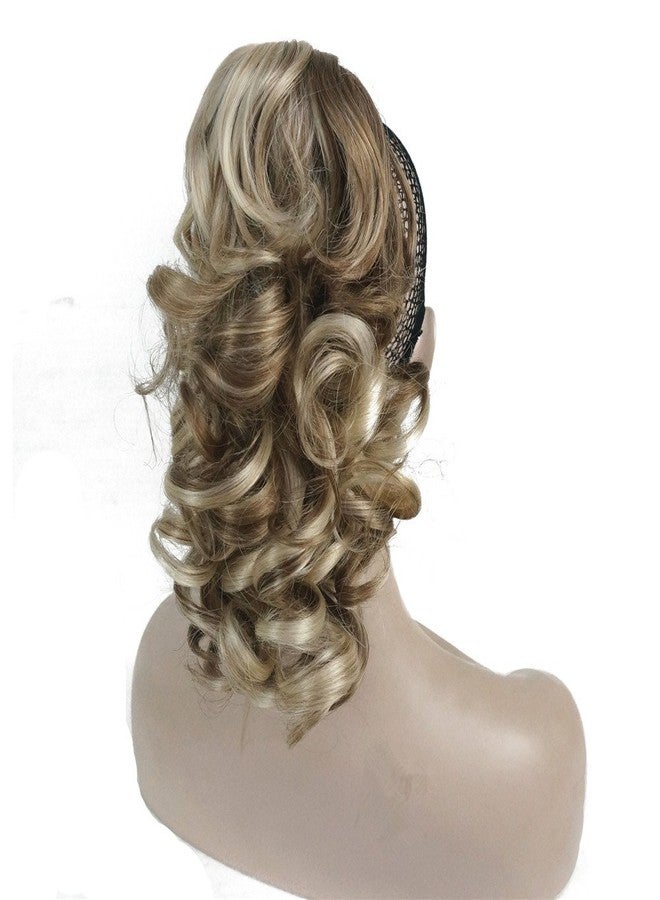 ايمول وصلات شعر ذيل حصان مجعد من Aimole، بمشبك متوسط الطول 12 بوصة، وصلات شعر صناعية (H16-613) - Image 1