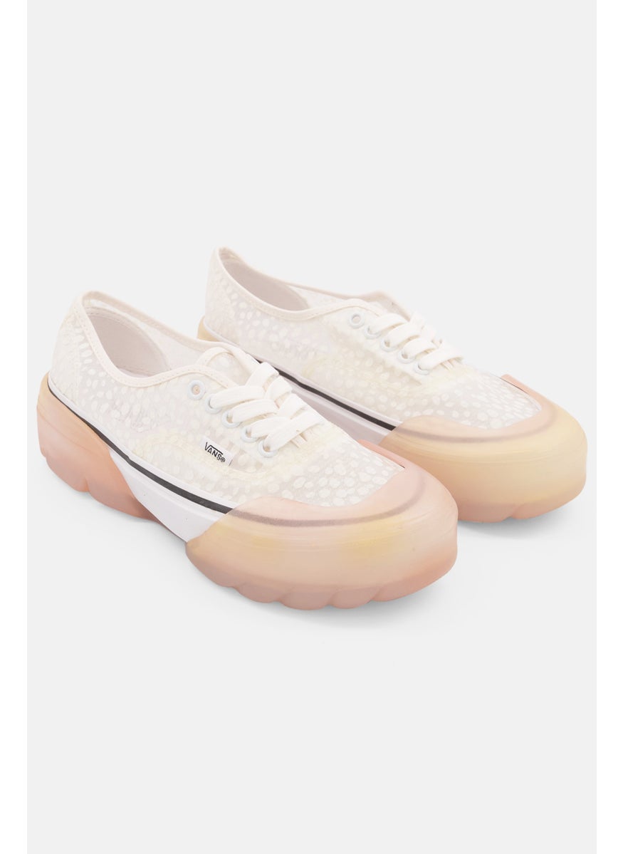 VANS - Men Authennthic Mesh Lace Up Casual Shoes, White - Image 1