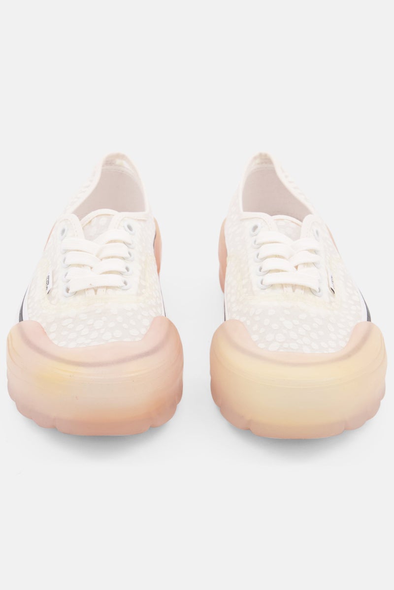 VANS - Men Authennthic Mesh Lace Up Casual Shoes, White - Image 1