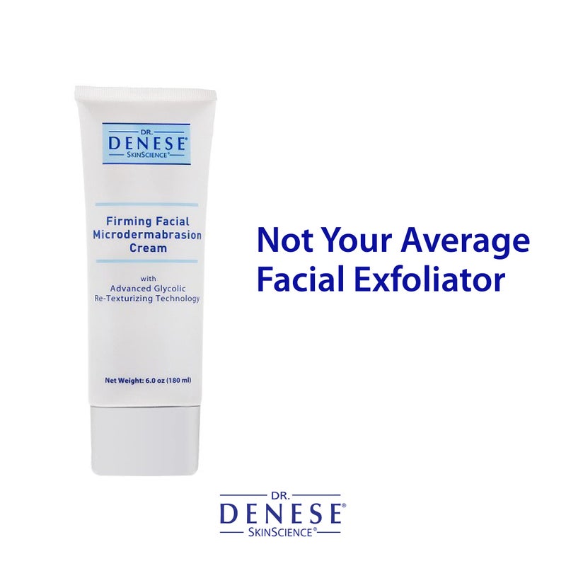 Dr. Denese SkinScience Firming Facial MicroDermabrasion Cream Refresh with Botanical Ingredients - Dual Physical Peel & Chemical Exfoliant For Glowing Radiant Skin - Paraben-Free, Cruelty-Free - 6oz - Image 5