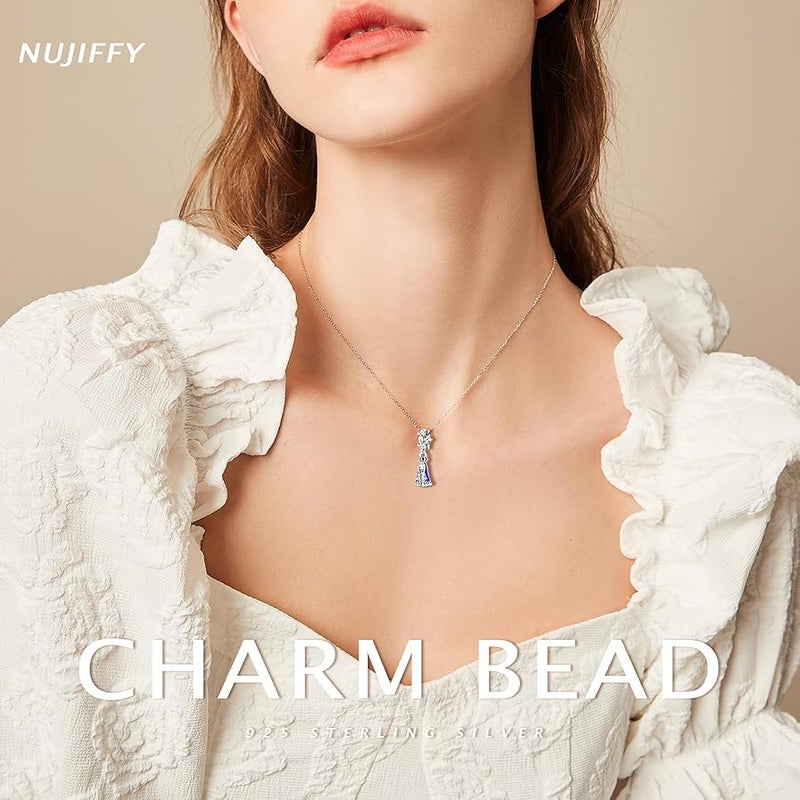 NUJIFFY 925 Sterling Silver Charms Beads for Bracelets & Necklaces, Dream Catcher Star Moon Sun Evil Eye Pendants, Boho Style Feather Shaped Retro Vitality Charm for Bracelets, Gifts Jewelry for Women Men - Image 2