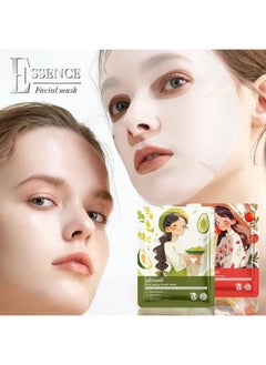 FirstFly 10 Pack Hydrating Face Masks Skincare, Spa Party Facial Sheet Mask Gifts for Women Girls, Moisturize, Soothe, Reducing Wrinkles & Fine Line Skincare Set for All Skin Types  - Image 5