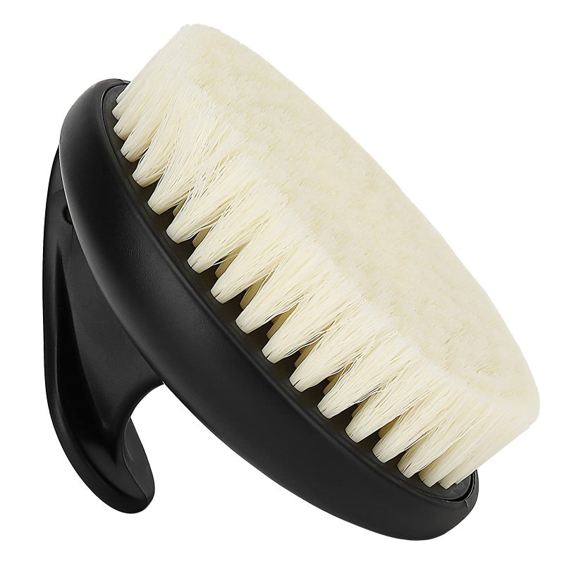 VANZAVANZU Dry Brushing Body Exfoliating Brush, Anti Slip Body Scrubber for Shower, Shower Body Cleaning Brush for Deep Cleansing & Soften Skin, Improve Circulation (Black) - Image 1