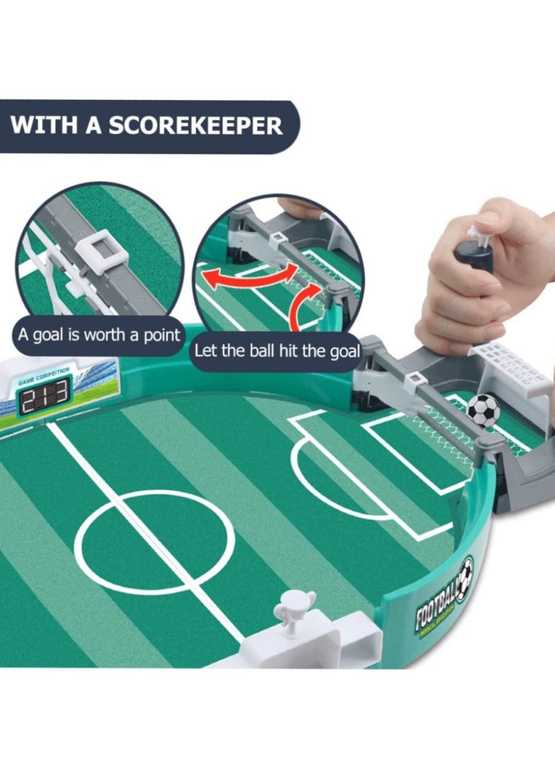 Araone Football Table Interactive Game, tabletop soccer, handheld battle machine, parent-child two-player board game, family game suitable for indoor game rooms for children and adults - Image 5