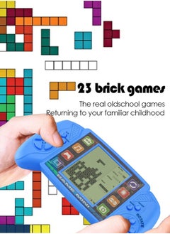 ShebSheb Classic Tetris Game Console,Retro Handheld Game Console,Built in 23 Puzzle Games,3.5 In LCD Mini Portable Brick Game Player(Battery not included)  - Image 3