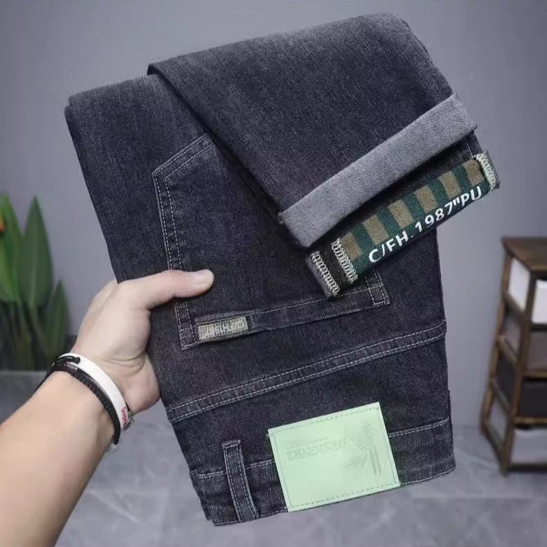 Unisex Casual Daily Denim Jeans - Image 1