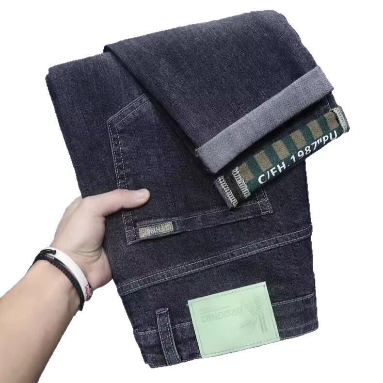 Unisex Casual Daily Denim Jeans - Image 3