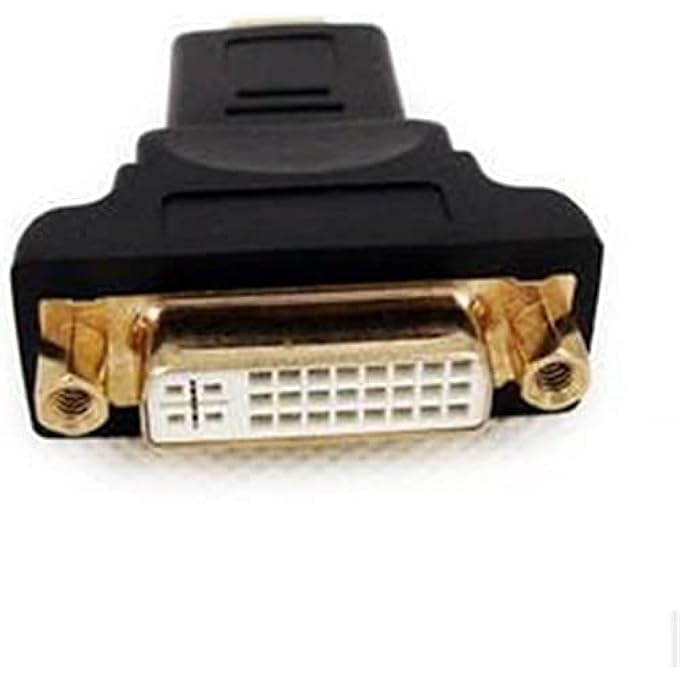 rayihni XYWHPGV DUAL LINK DVI-I FEMALE TO HDMI MALE CONNECTOR CONVERTER ADAPTER BLACK(78E6D 19FA6 7A3E4 056C2 0DF62 D912D - Image 2