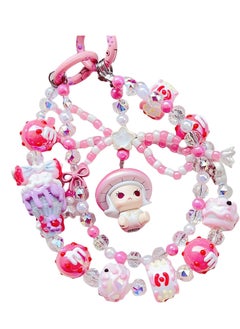 Taiahiro 18mmNew heavy oil hand-painted beaded beads, diy beaded jewelry accessories, DIY mobile phone chains, car hanging bag chains, hair rope beaded accessories(1piece/bag)  - Image 2